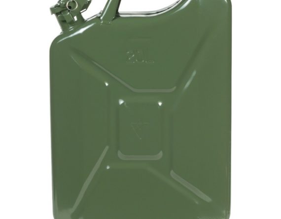 TANICA PER CARBURANTE IN METALLO 20LT -VERDE