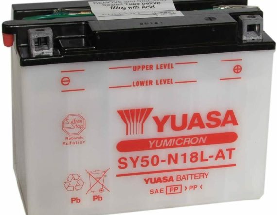 BATTERIA MOTO SY50-N18L-AT YUASA 12V-20AH